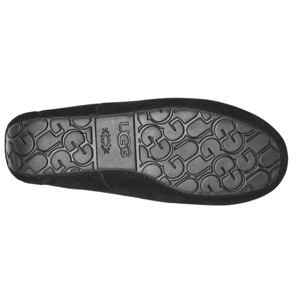 UGG Ascot Corduroy II Driver Men's Slip-On Shoes Size 10 Black - Picture 6 of 6